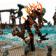 Illustration for article titled The Battle of Isengard from Lord of the Rings, depicted in 22,000 LEGO bricks